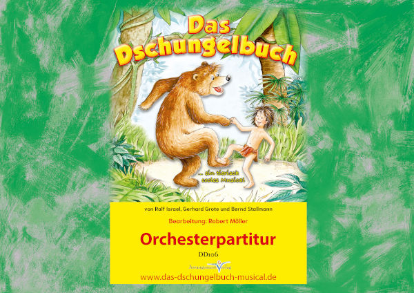 DD106 Das Dschungelbuch Orchestermaterial