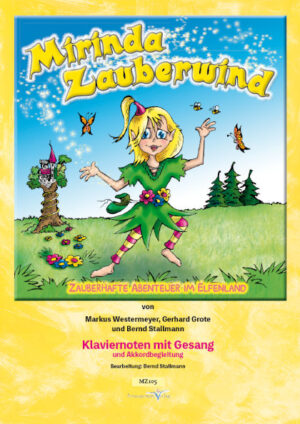 MZ105 Mirinda Zauberwind Klaviernoten Cover